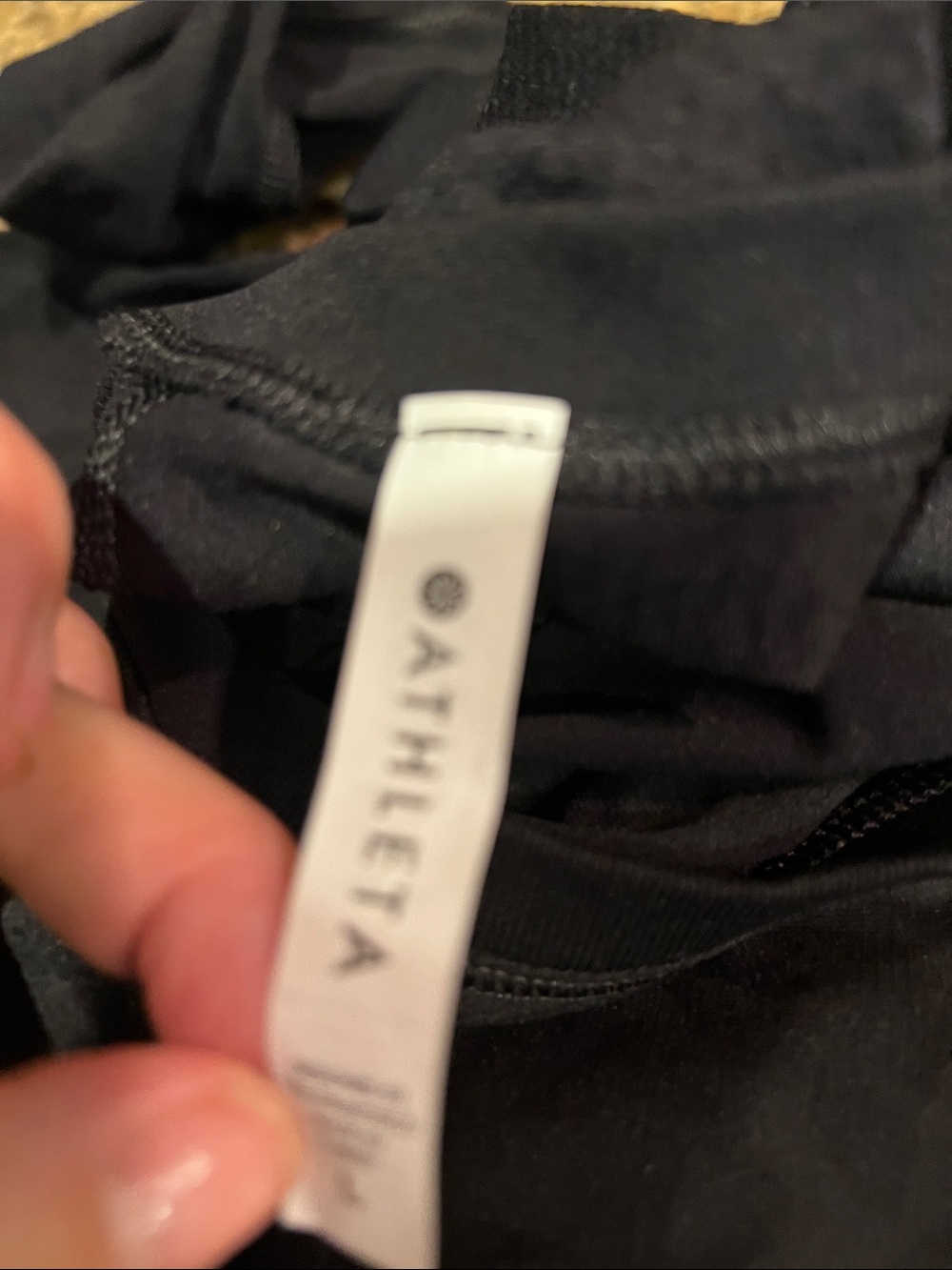 Athleta large Black Performance Leggings